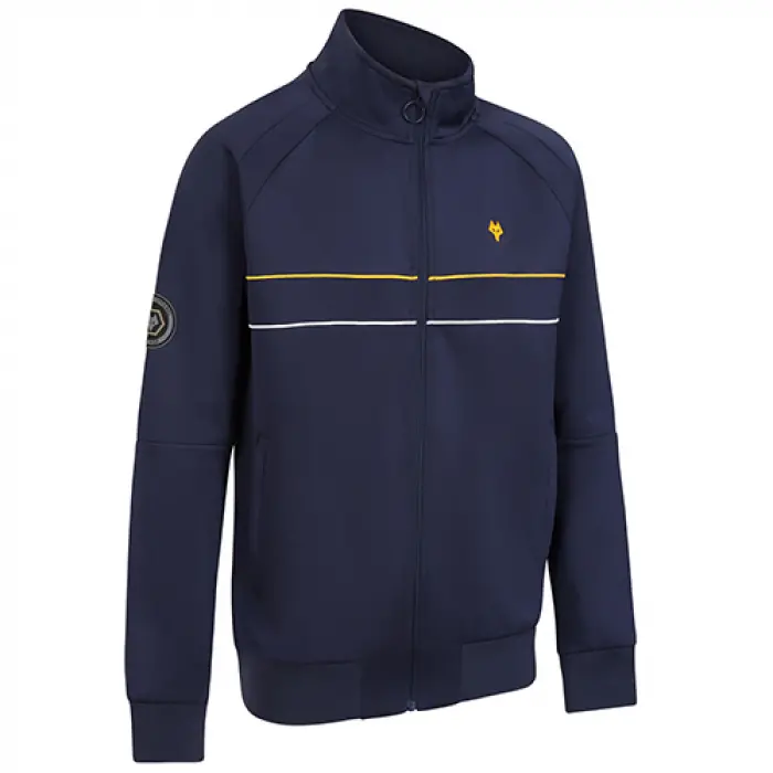 Wolverhampton Wanderers Kits Shop | Terrace Track Jacket – Navy Wolves Jerseys and Gear